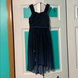Emily west blue girl’s kid’s dress